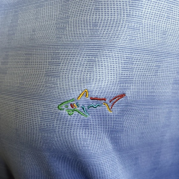 Greg Norman Men’s Play-Dry Short Sleeve Polo Shirt Size Large EUC - Picture 5 of 6